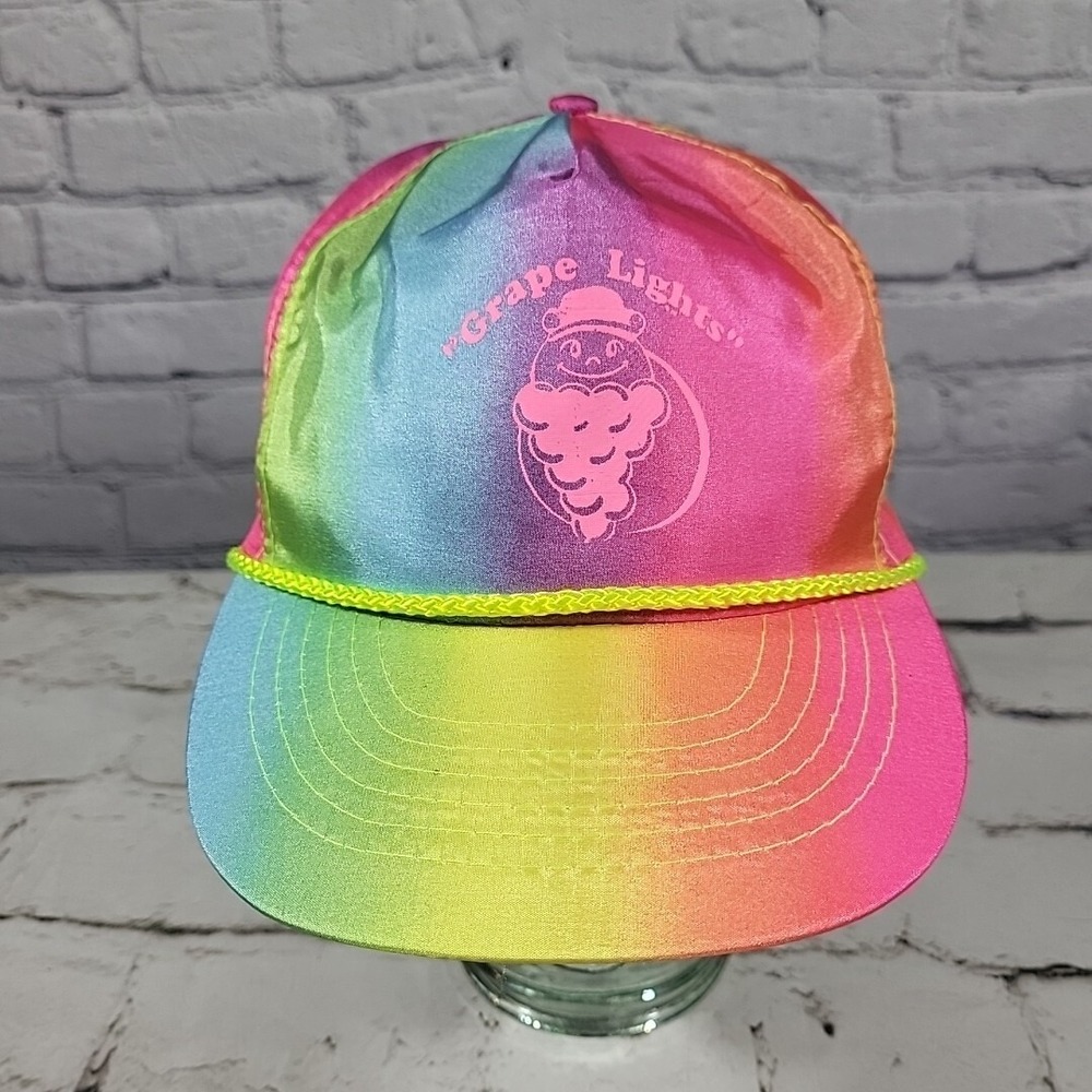 Grape Lights Otto Rainbow Hat Adjustable Ball‎ Cap